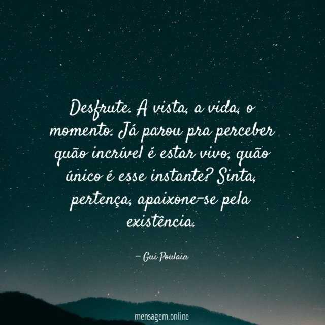Desfrute