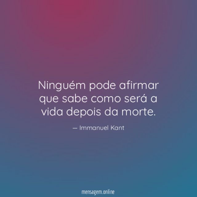 Ninguém pode afirmar que sabe como será a