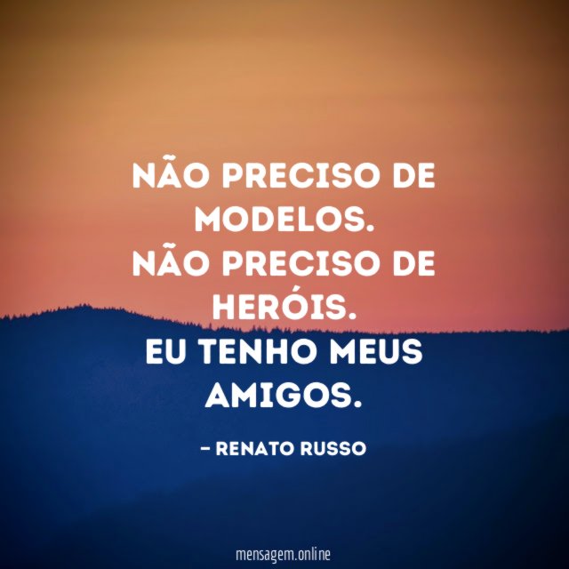 Não preciso de modelos