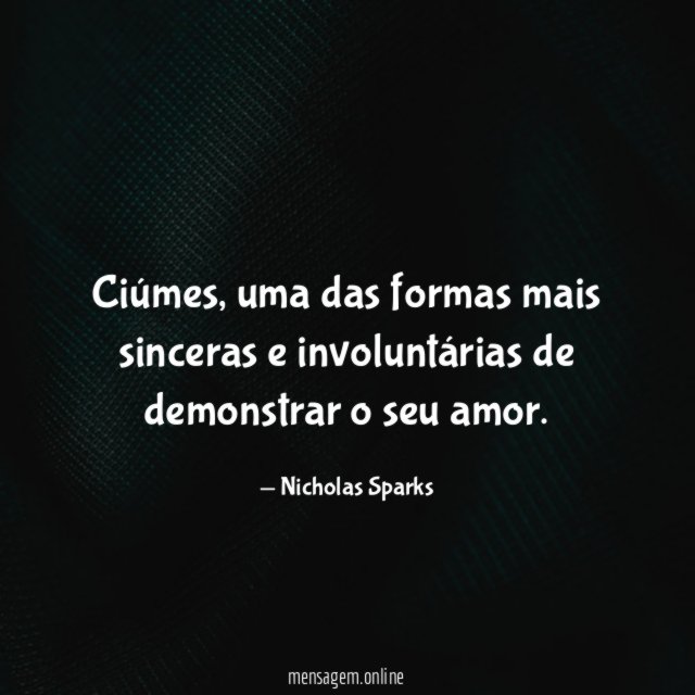 Ciúmes