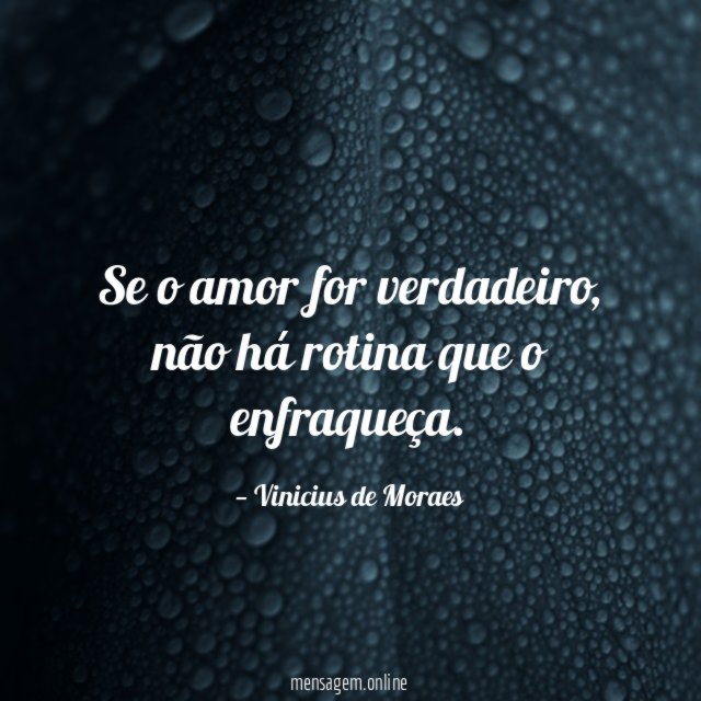 Se o amor for verdadeiro