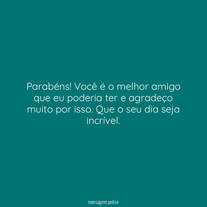Parabéns