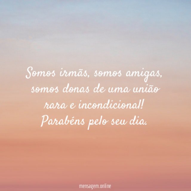 Somos irmãs