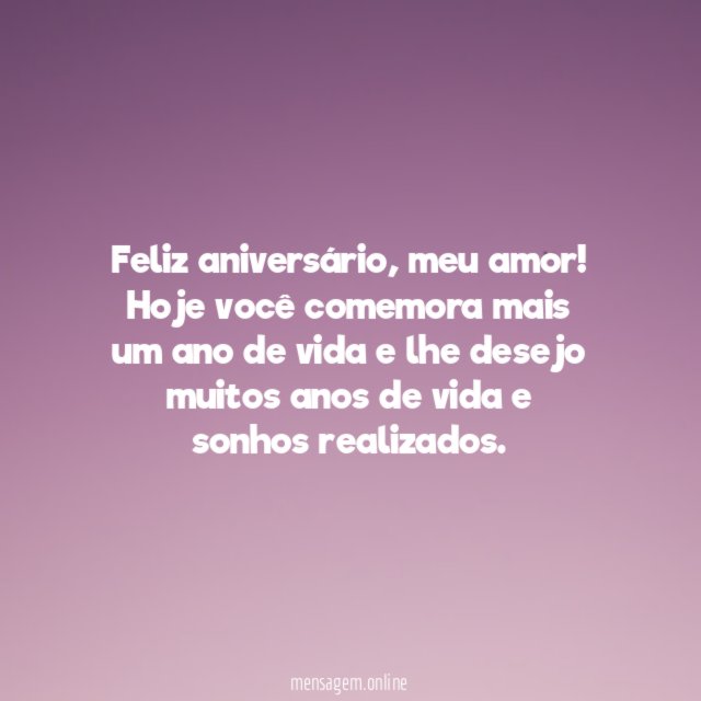 Feliz aniversário