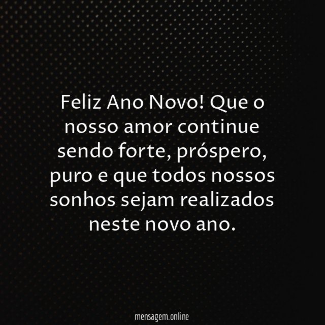 Feliz Ano Novo