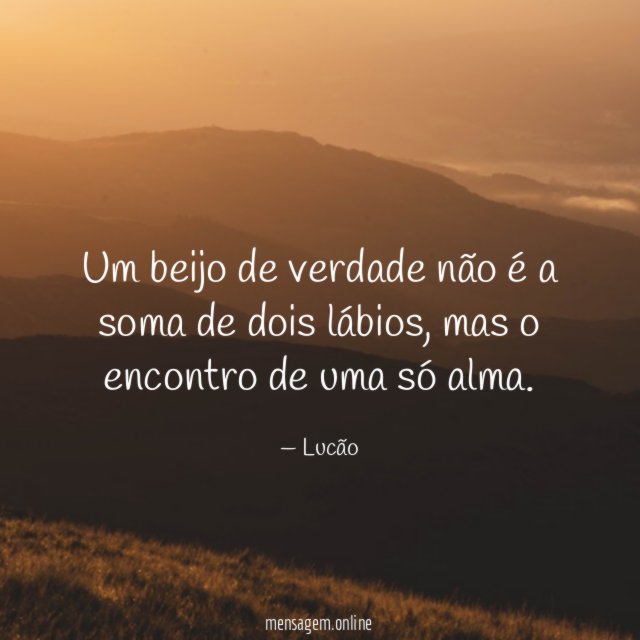Um beijo de verdade não é a soma de dois lábios