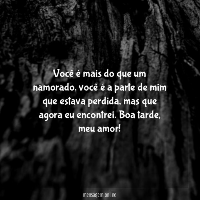 Você é mais do que um namorado