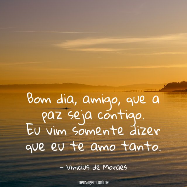 Bom dia
