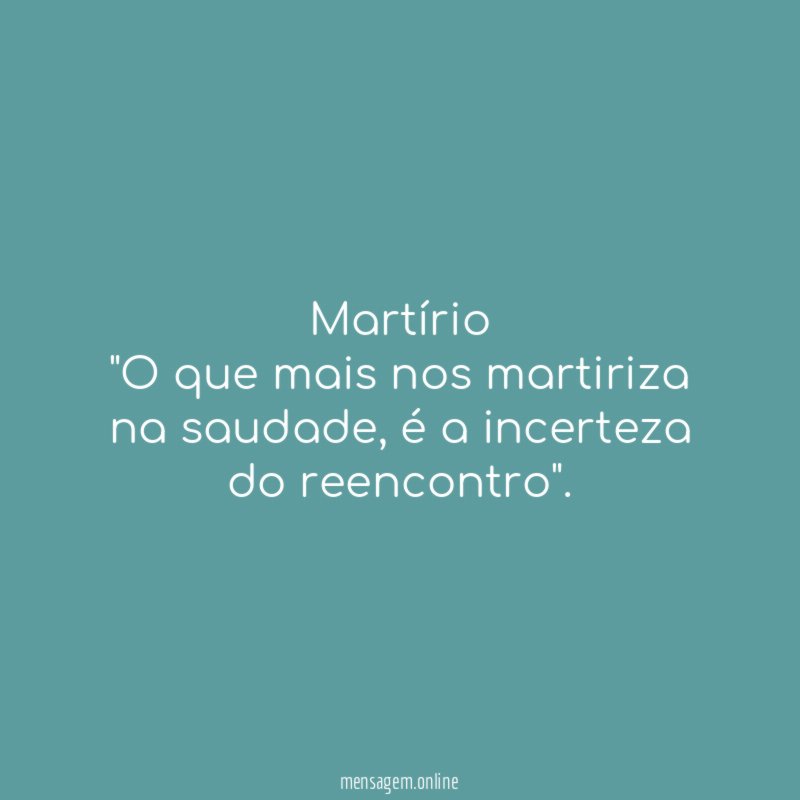 Martírio