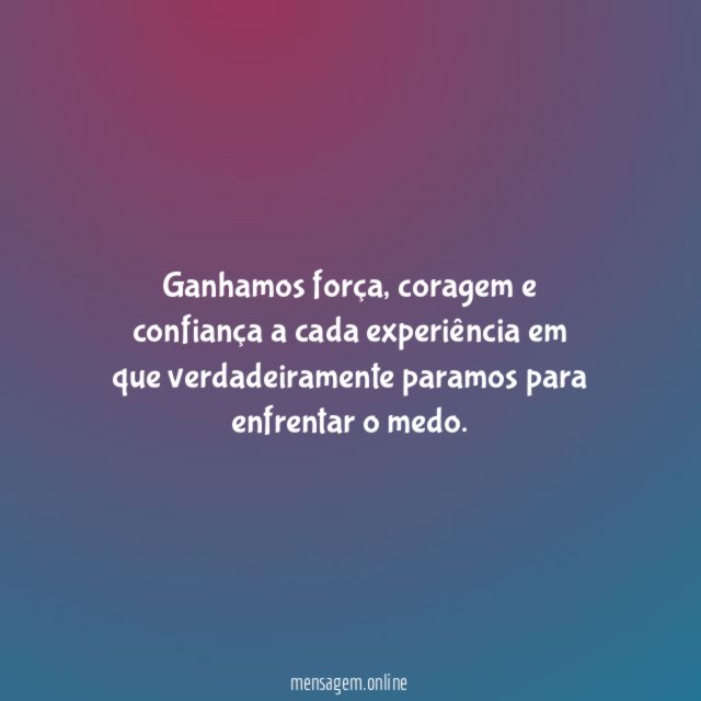Ganhamos força