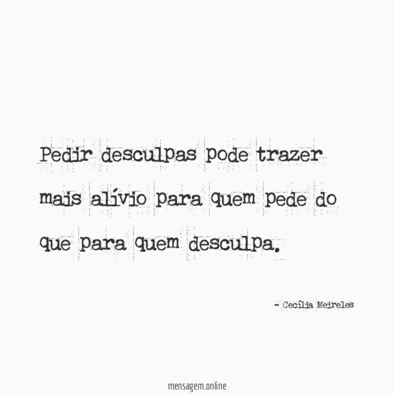 Pedir desculpas pode trazer mais alívio para quem