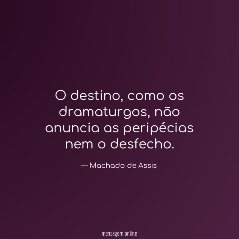 O destino