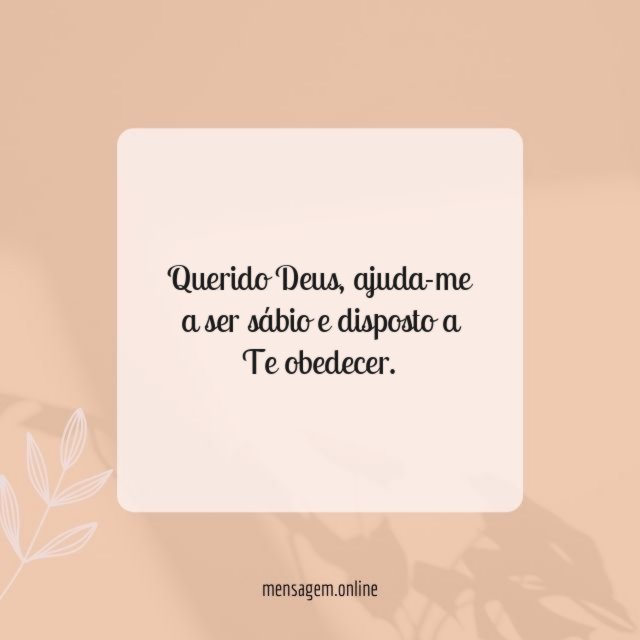 Querido Deus