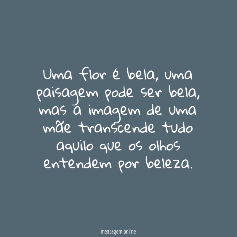Uma flor é bela