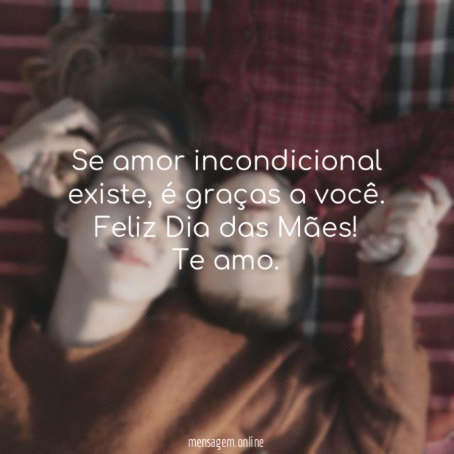 Se amor incondicional existe