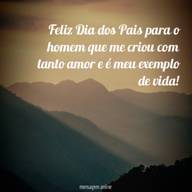 Feliz Dia dos Pais para o homem que