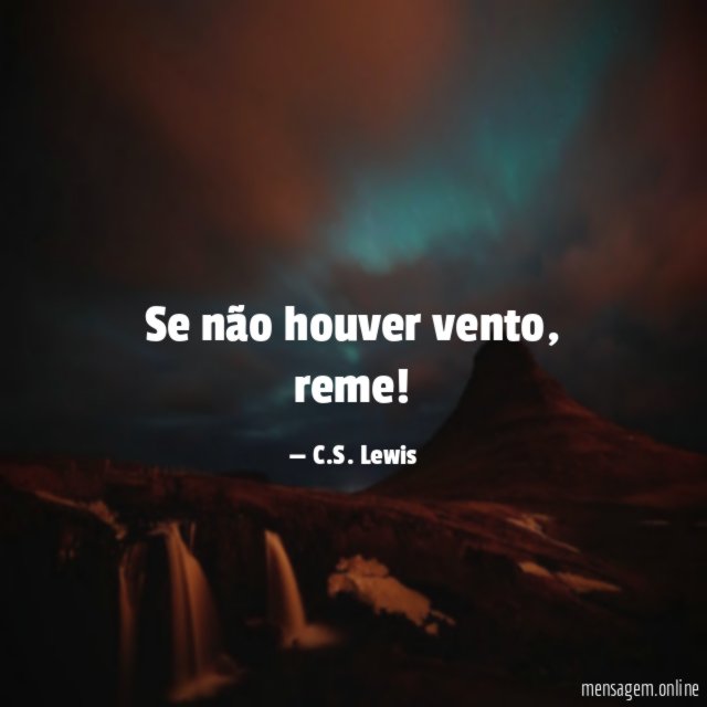 Se não houver vento