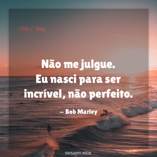 Não me julgue