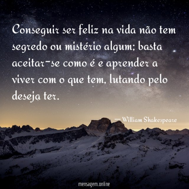 Conseguir ser feliz na vida não tem segredo