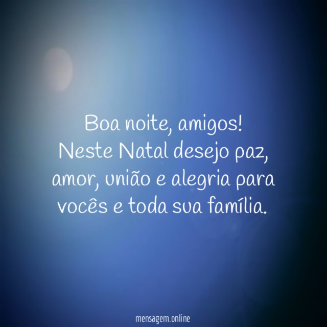 Boa noite