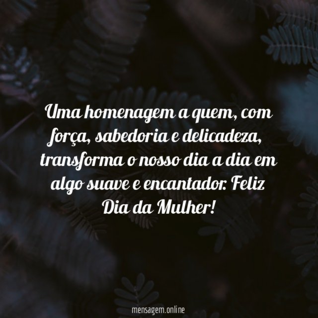 Uma homenagem a quem
