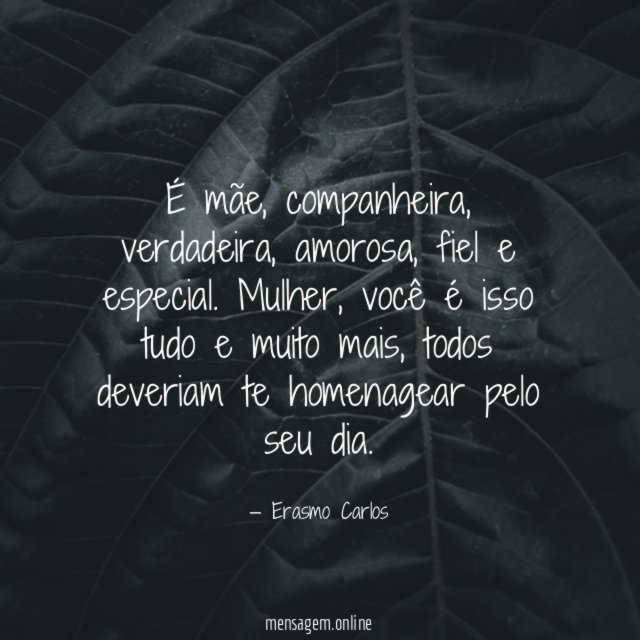 É mãe