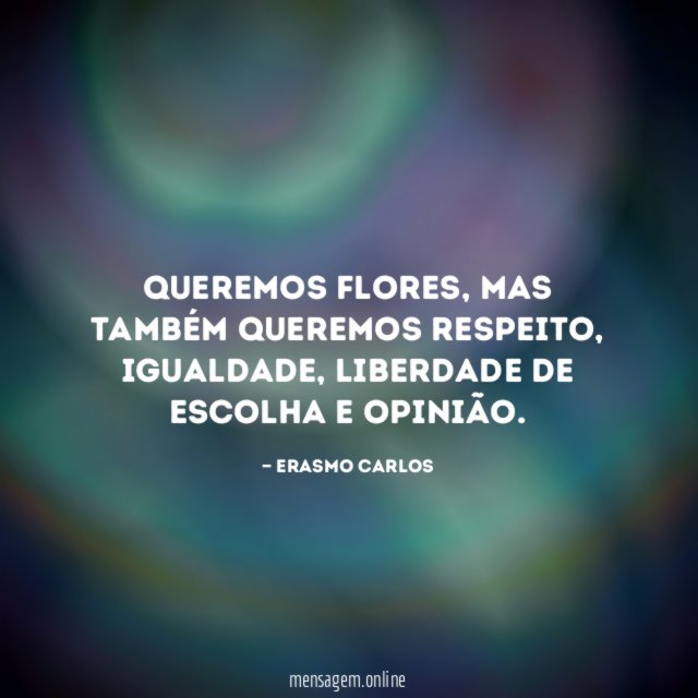 Queremos flores