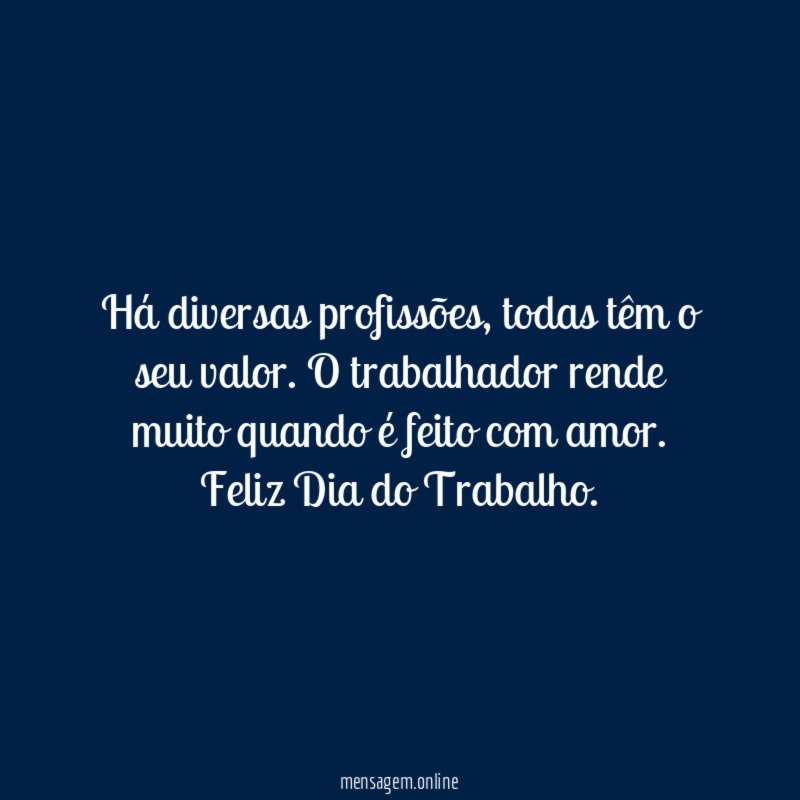 Há diversas profissões