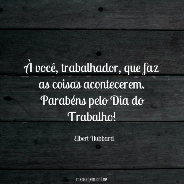 À você