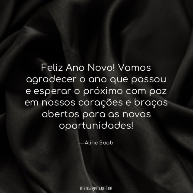Feliz Ano Novo