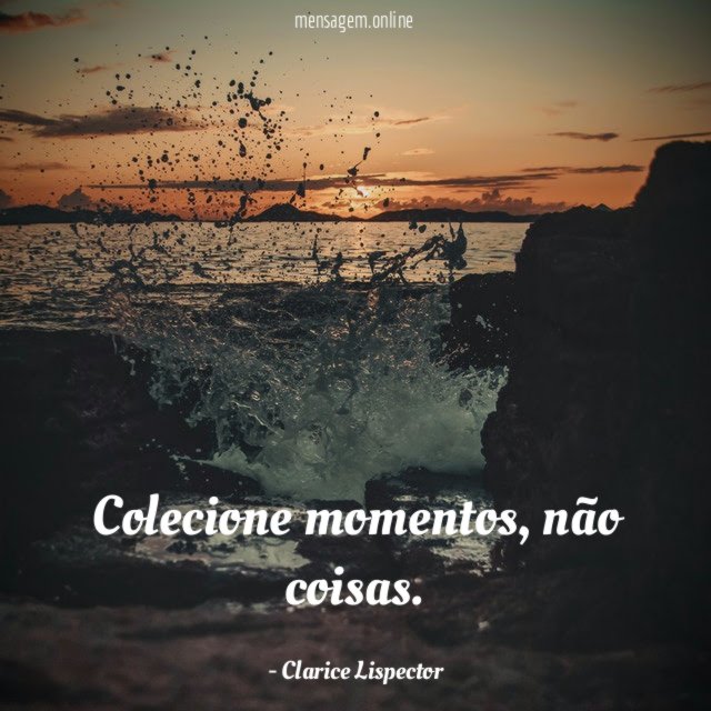 Colecione momentos