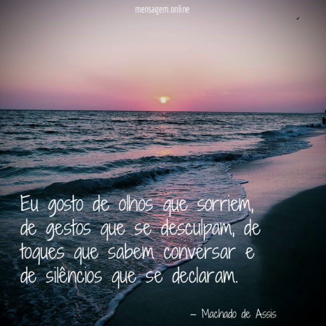 Eu gosto de olhos que sorriem