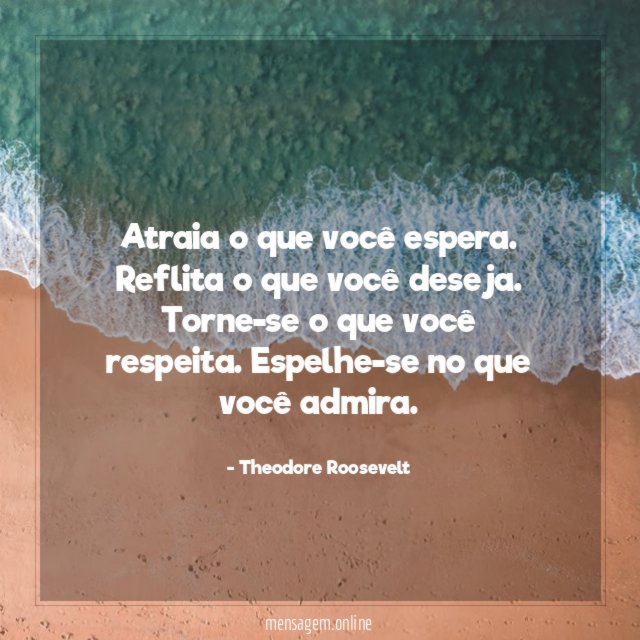 Atraia o que você espera