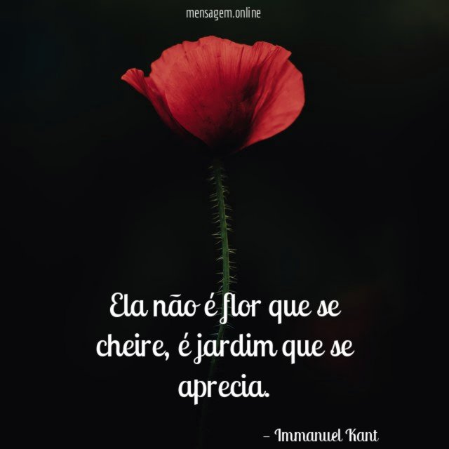 Ela não é flor que se cheire