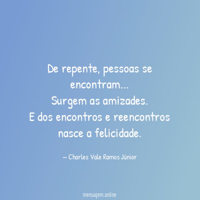 De repente