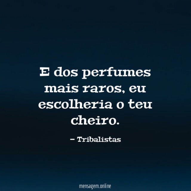 E dos perfumes mais raros