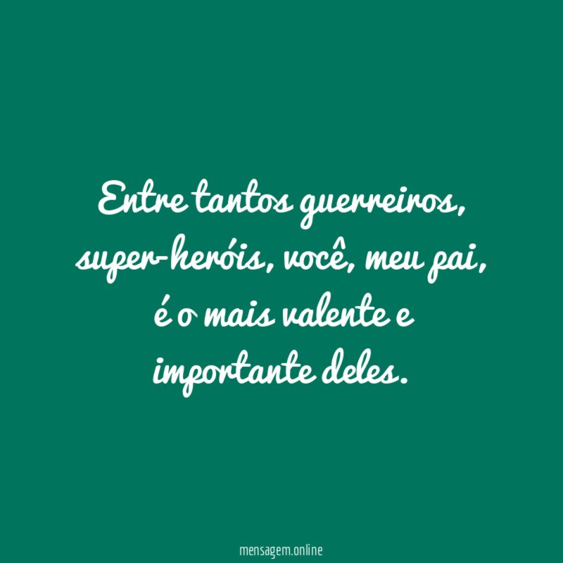 Entre tantos guerreiros