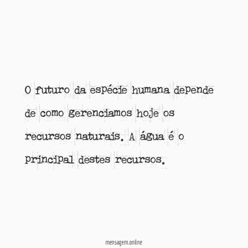O futuro da espécie humana depende de como