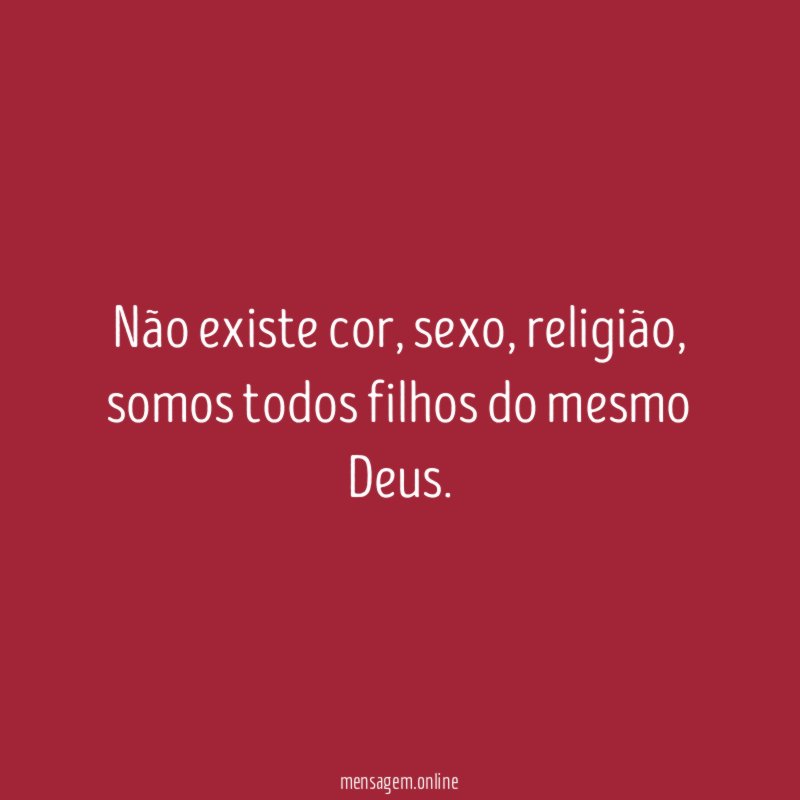 Não existe cor