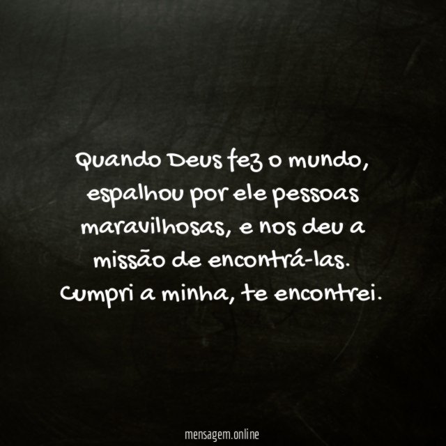 Quando Deus fez o mundo