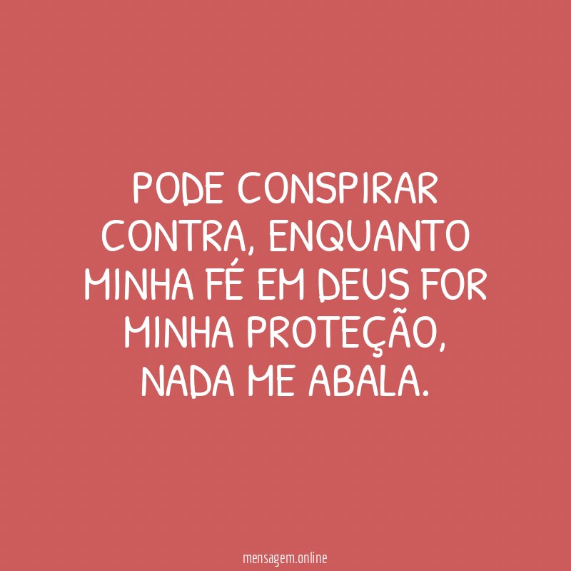 Pode conspirar contra