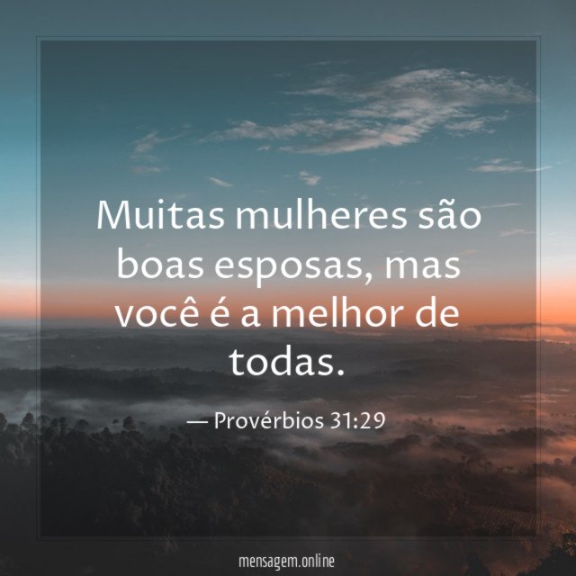 Muitas mulheres são boas esposas
