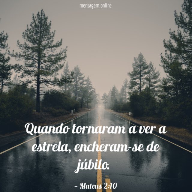 Quando tornaram a ver a estrela
