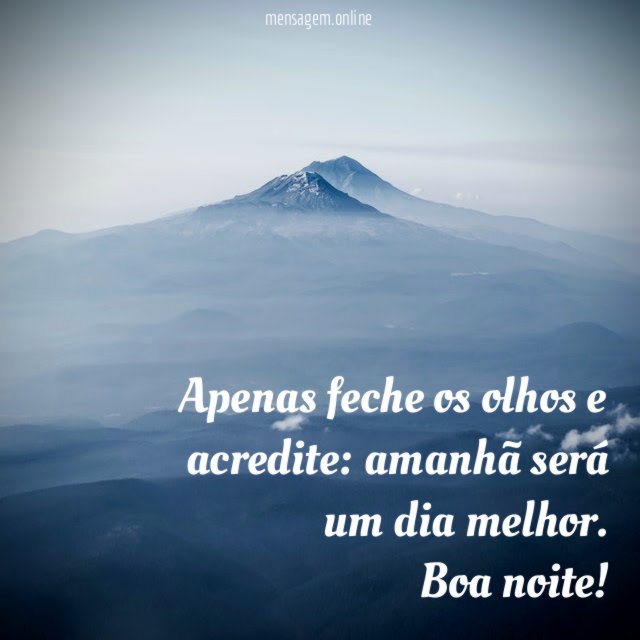 Apenas feche os olhos e acredite