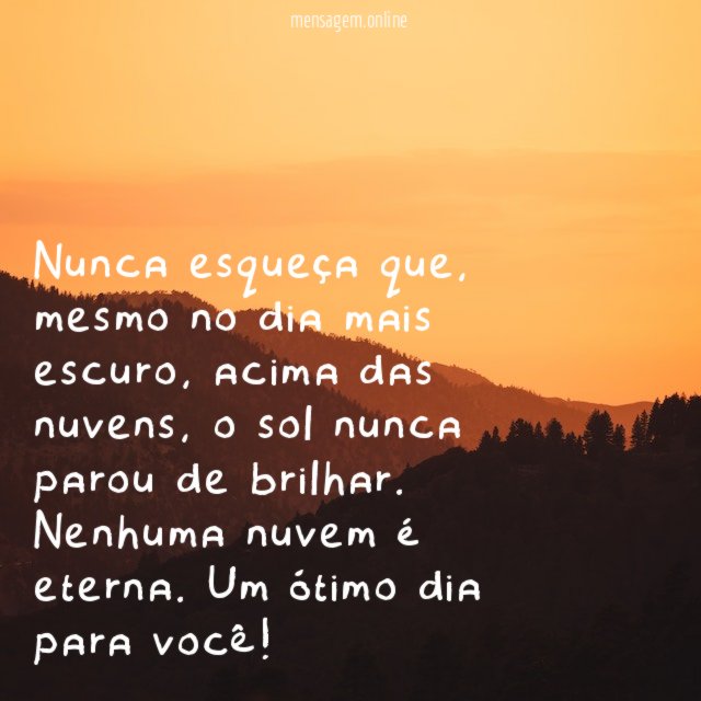 Nunca esqueça que