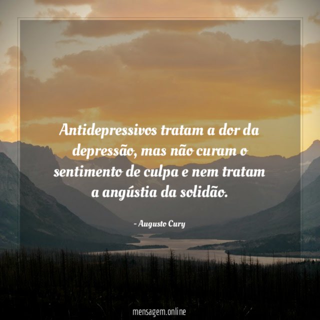 Antidepressivos tratam a dor da depressão