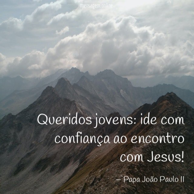 Queridos jovens