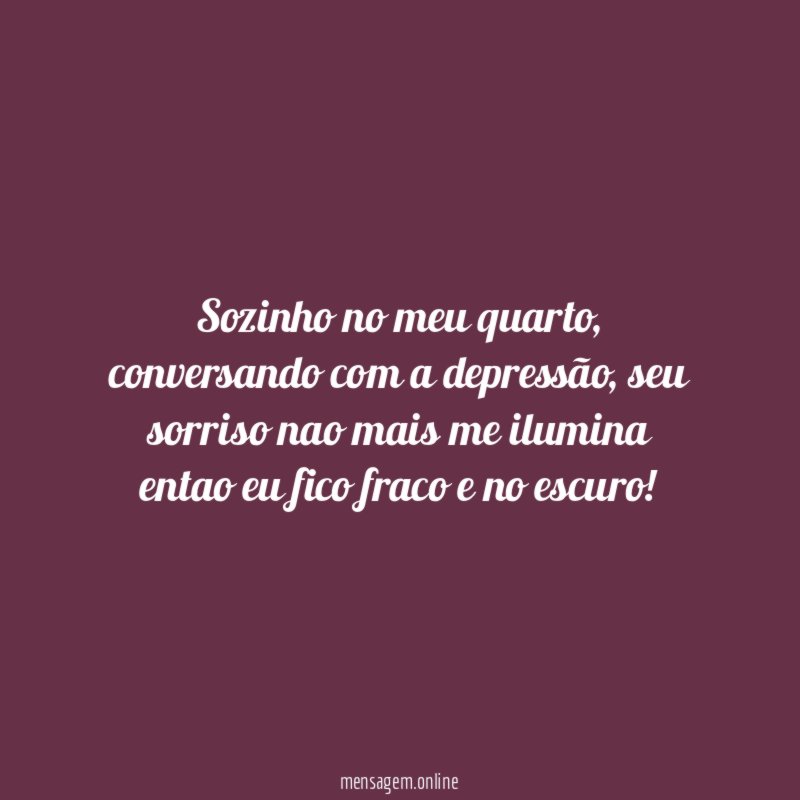 Sozinho no meu quarto