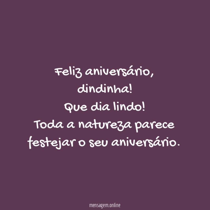Feliz aniversário
