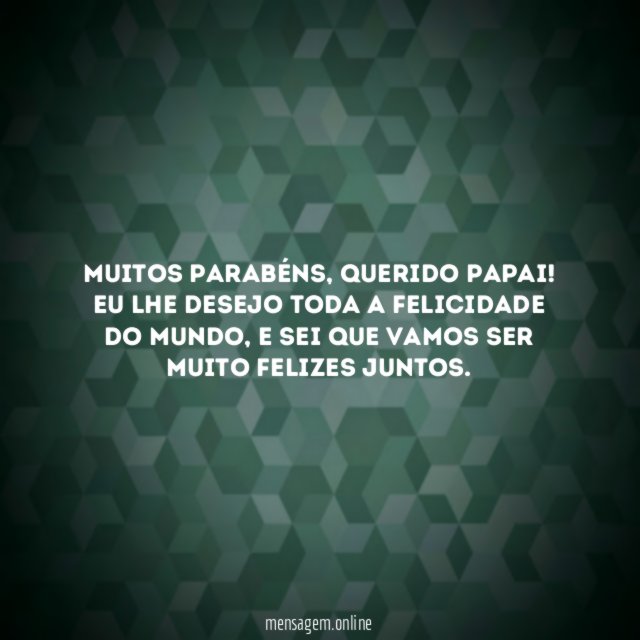 Muitos parabéns